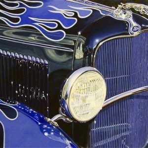 Flamin' Blue Ford