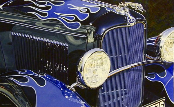 Flamin' Blue Ford